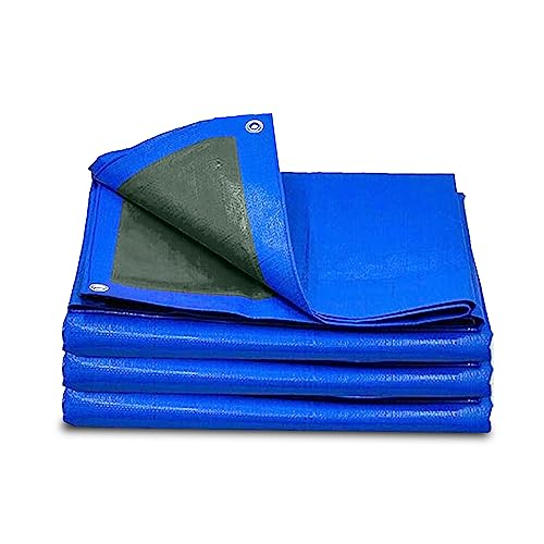 Blue PE Tarpaulin -Fireproof, Anti-UV, Heavy Duty Cover for Machinery & Equipment