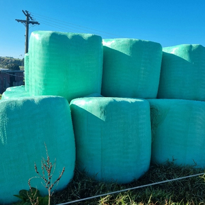 Agricultural Plastic Film Green Silage Wrap Film for Grass Silage Green Uv Protected Hay Bales Wrap