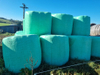 750/500/250mm Agricultural PE Plastic Silage Bale Wrap Stretch Film Rolls Cotton Bale Wrap Film for Hay and Silage