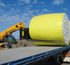 High UV Protection PE Yellow/Green Cotton Wrap Film for Cotton Packaging and Storage